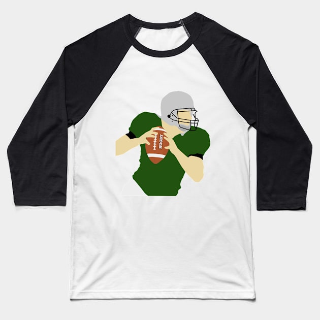 rugby Baseball T-Shirt by Pirman.arts